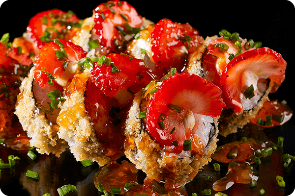 1/2 Hot Sushi em tua casa Salmão